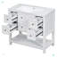 Meuble-lavabo 36 po avec lavabo encastré-100166268