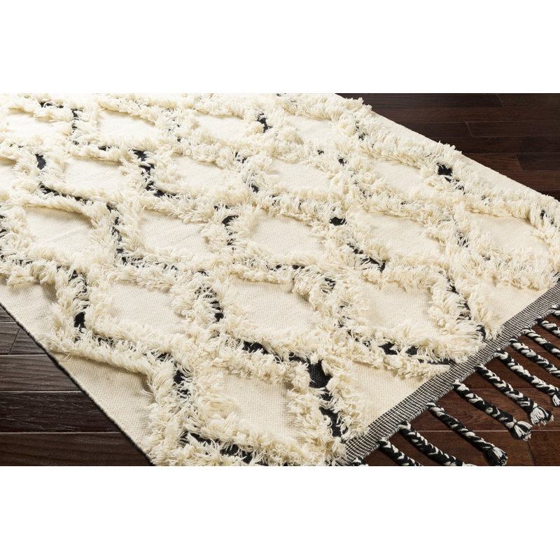 Apache Wool Southwestern Area Rug, Rectangle 3' x 5'