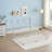 Twin Rectangular Twin Metal Daybed With Trundle, Sofa Bed Frame With 6 Casters And Steel Slat Support-783239570