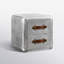 Table de bout industrielle en aluminium