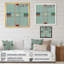 Impression sur toile sur cadre rétro Mid-Century-87319067-87319066
