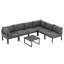 Ensemble de conversation avec coussins pour 6 personnes-1649399710