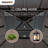 Sunjoy Hardtop Gazebo 11 x 11 ft. Cedar Framed Wood Gazebo with Brown Steel and Polycarbonate Hip Roof Hardtop for Garden, Backyard Shade