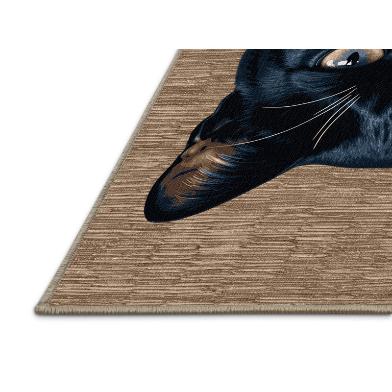  Tapis lavable Bombay Cats, Tapis de couloir 2 pi x 5 pi