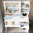 Vanity Desk With Mirror & Light, Large Drawer Three Level Storage Dresser, 3 Lighting Modes Adjustable Brightness, Bedroom Dressing Table