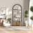 Bookshelf With Door, Tall Bookcase With Storage Cabinet Shelf-1348753454