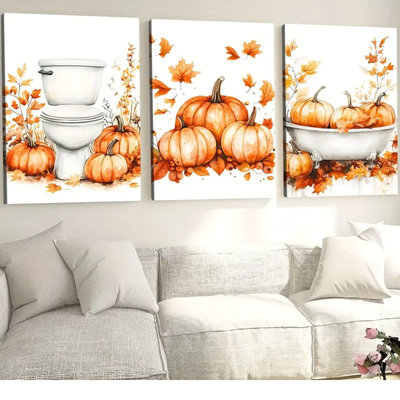 3 Piece Wrapped Canvas Painting