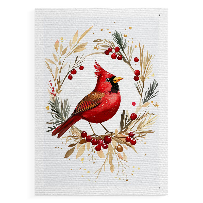 Art des Fêtes de Noël, impression CMXCIV - seulement, H 27 po x l 18 po