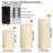 72 sets of indoor and outdoor flameless candle lamps, LED candles, remote control and timer. Halloween wedding festival decoration, room decoration, Easter, bedroom decoration, bathroom decoration.