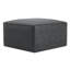 Repose-pieds carré en similicuir-306984853
