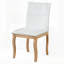 Ensemble de table de salle à manger 6 pièces avec banc, finition chêne, 4 chaises capitonnées capitonnées, garniture cloutée, pieds en bois courbés, style maison de campagne-133417364-133417366-133417368