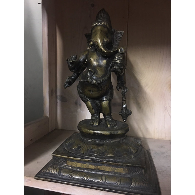 Figurine antique en laiton elayanti Joaquin