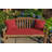 Casual Cushion Patterned Sunbrella® Fabric 1-Piece Indoor/Outdoor Square Throw Pillow, 15"W x 15"L, Maxim Forest Green-63225059-63225066