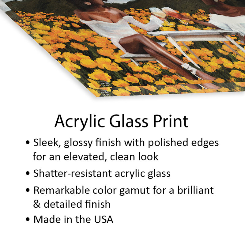 Picnic Date Print On Acrylic Glass