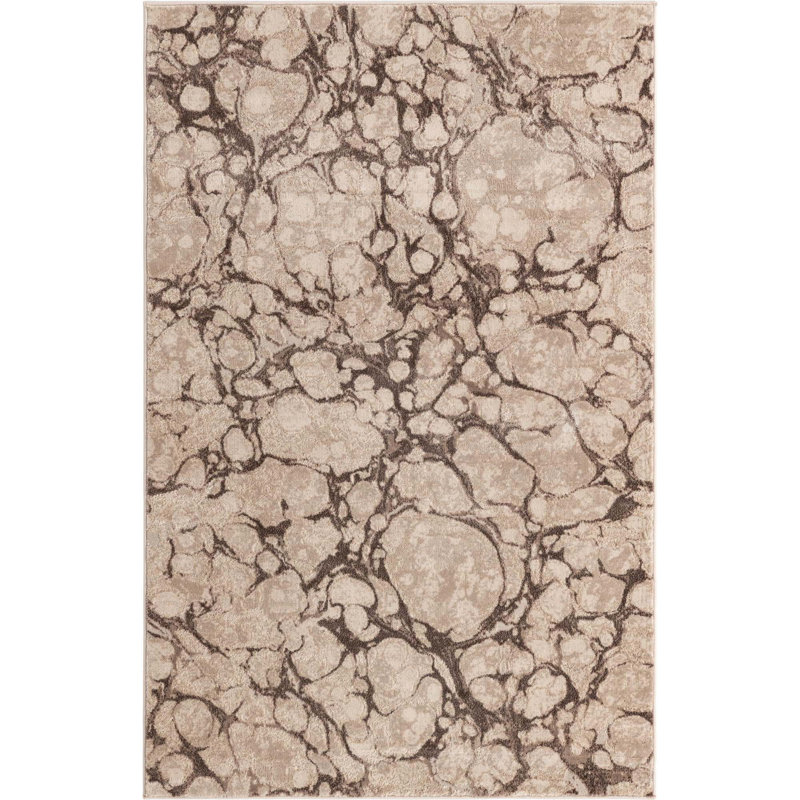 Kennebec Abstract Indoor Rug, Rectangle 4' x 6'