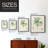 Antique Almond Botanical II Framed Print - Solid Wood-1114016740-1114016736