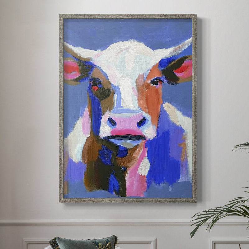 ANIMALS Series CECXLV, reproduction encadrée - bois massif, H 11 po x l 9 po