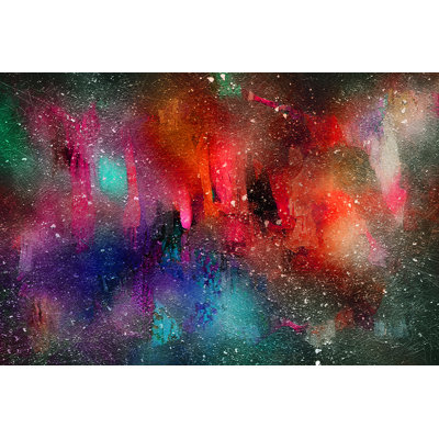 Renderos Art Abstract Watercolor - Wrapped Canvas Print