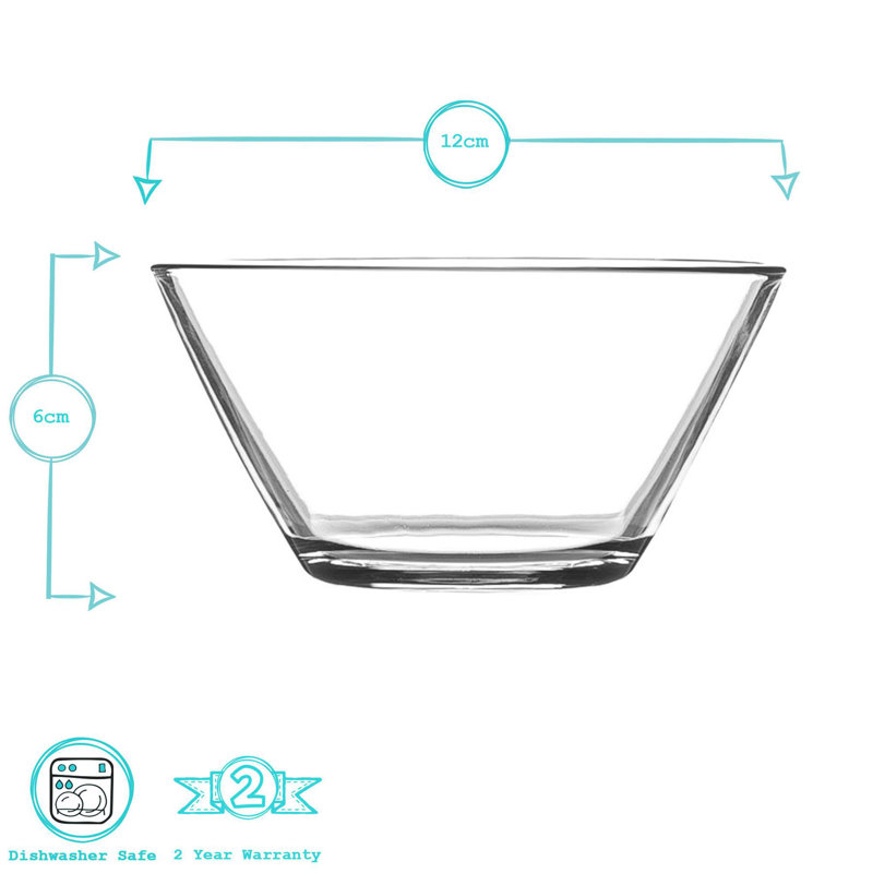 Argon Tableware Glass Serving Bowl