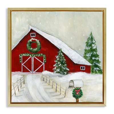 Winter Winter Scenic, estampe numérique par Janet Tava