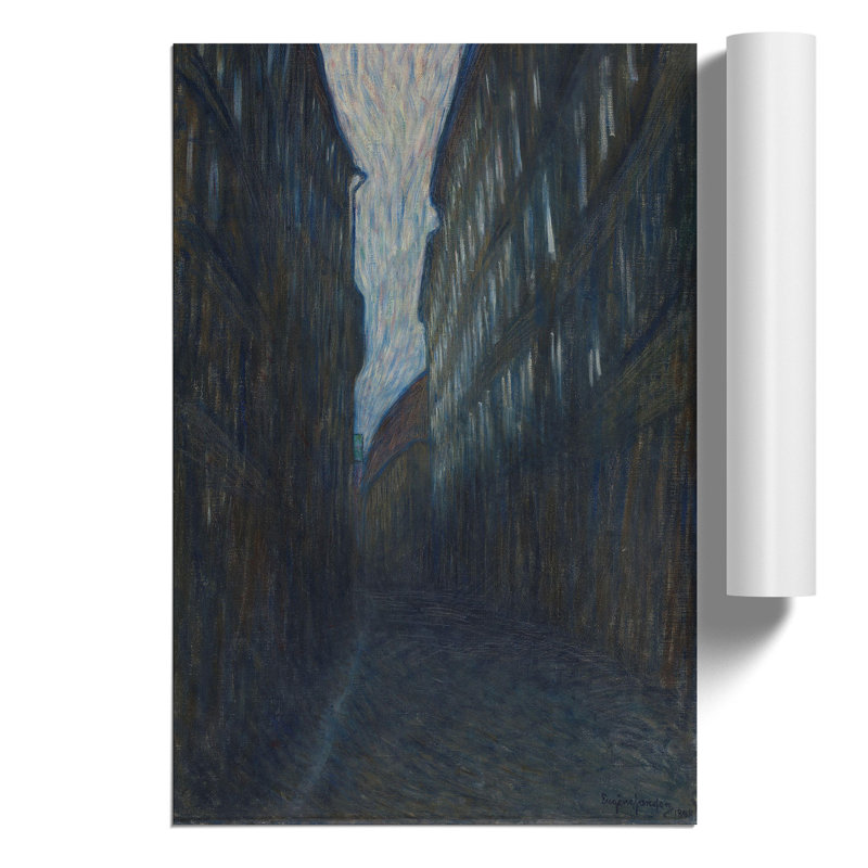 Summer Night by Eugene Jansson - Frameless Print, 30cm H x 21cm W x 0.1cm D