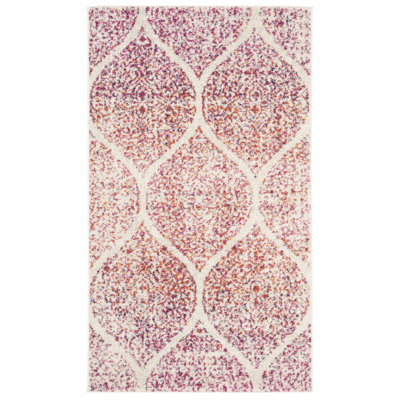 Tapis à motif géométrique Balcom Performance