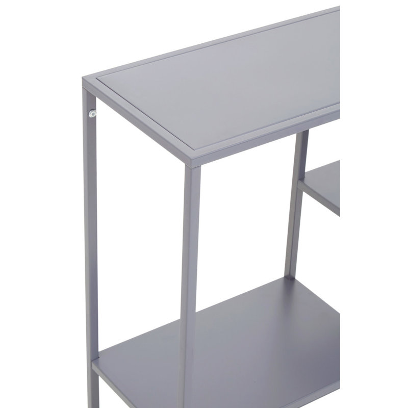 Jiovanna 81cm H x 80cm W Metal Standard Bookcase