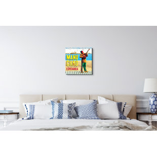 Homage to Manu Chao by Art Studio 58x58 Cm Frameless Panel Lightweight Ready to Hang
