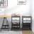 Utility Cart With 4 Drawers,Rolling Storage Cart With Drawers,Light Grey-1283958113