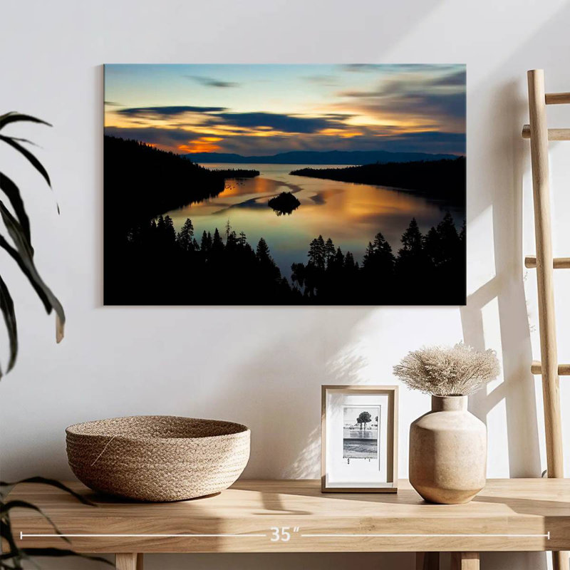 Alvord Emerald Bay au lac Tahoe, H 24 po x l 36 po