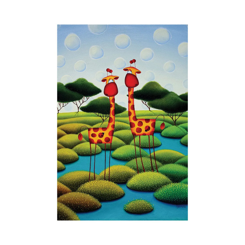 The Perfect Date by Gabriela Elgaafary - Wrapped Canvas Print, 45.72cm H x 30.48cm W x 1.91cm D