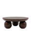 Charu Round Mango Wood Coffee Table 90x90cm