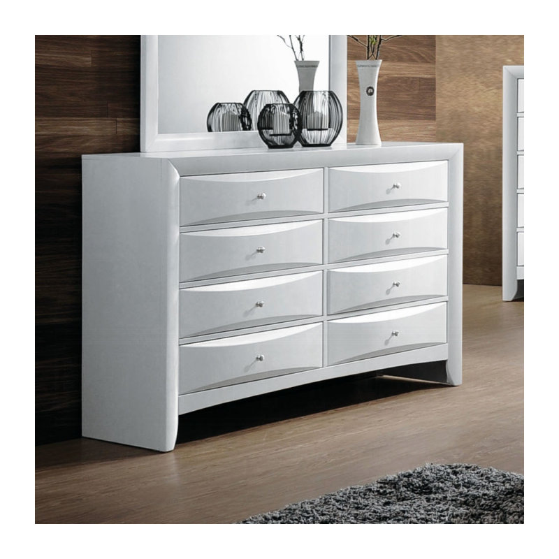 Commode ACME Ireland, blanc, Blanc
