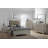 Nightstand, 1Pc Two Drawer Nightstand Embossed Crocodile Pattern