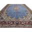 Light Blue Fine Hand Knotted Persian Silk & Wool Isfahan Rug -  8'9'' x 12'7''