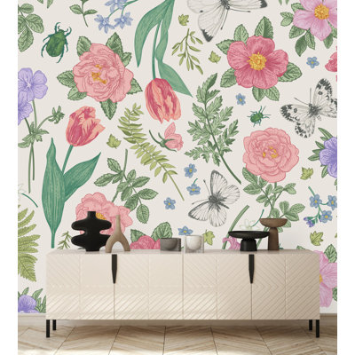 Floral Wall Mural