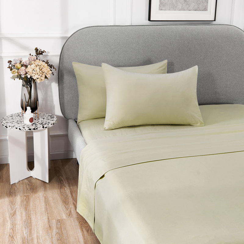 Microfiber Sheet Set, Full, Beige