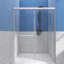 Porte de douche coulissante double encadrée l 54 "x H 72"-98379825