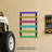 Wall Mounted Vinyl Roll  Rack