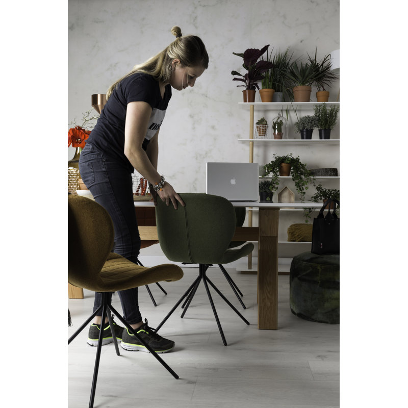 OMG LL Upholstered Dining Chair, Green