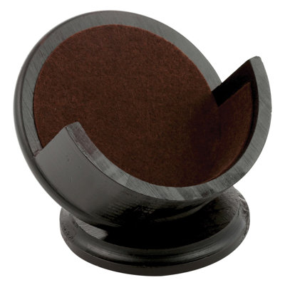 Wood Round 1 Piece Coaster Holder