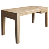 Clea Solid Wood Writing Desk