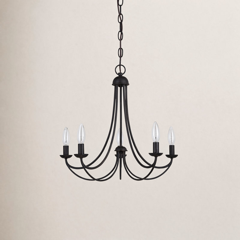 Aveline Drea Candle Style Classic Chandelier, 5 Light