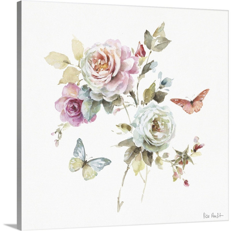 «Beautiful Romance VII» par Audit Lisa - reproduction d'art sur toile, Toile tendue, H 20" x l 20" x P 1"
