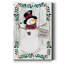 «Folk Snowman Forest I», toile tendue avec châssis de qualité supérieure - prête à être accrochée-650824372