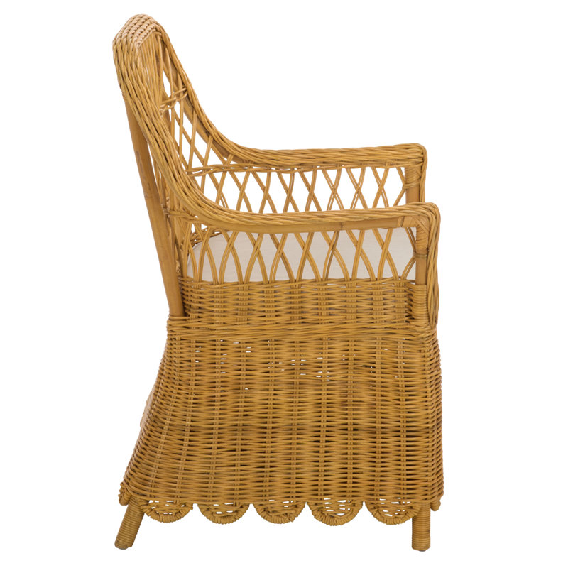 Chaise d'appoint Manon Scallop, Naturel