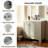 30'' Single Free-Standing Bathroom Vanity With Ceramic Top-1278024824