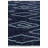 Runner Kalmanovitz Navy Blue Rug