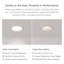 Vidalite Inspira 2In White LED Recessed Ceiling Light, Square Canless Downlight Kit With Selectable 5CCT Colour Temperature & Full Range Dimmer, 1000LM Brightness, 14W, ETL, IC & IP44 Wet Rated-107146189
