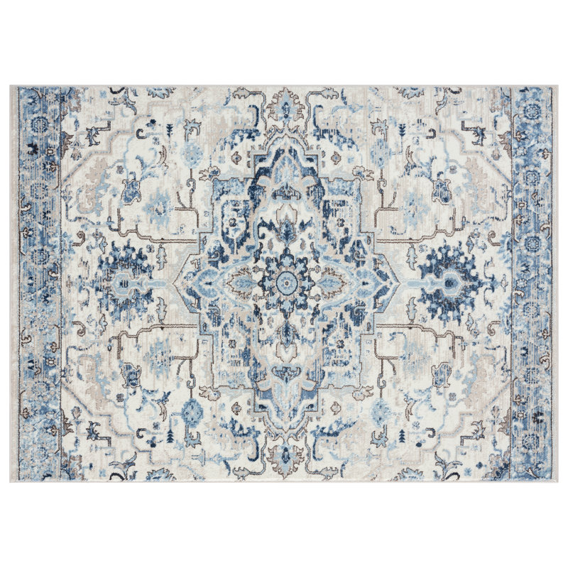 Dendron Oriental Indoor Rug, Rectangle 6' x 9'